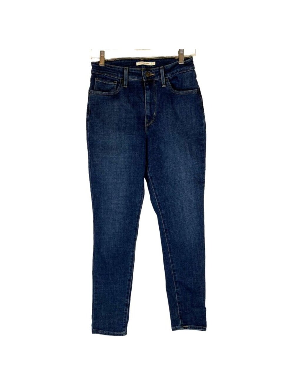 Levi’s 721 Womens High Rise Skinny Jeans Size 29 Blue Stretch Denim